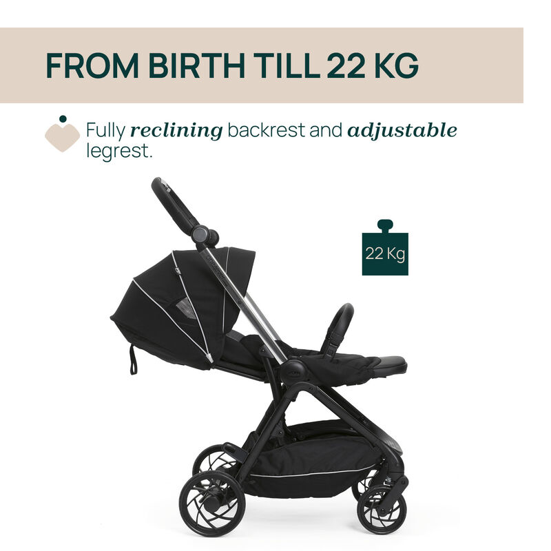One4Ever Lounge Stroller Black Beauty image number 6